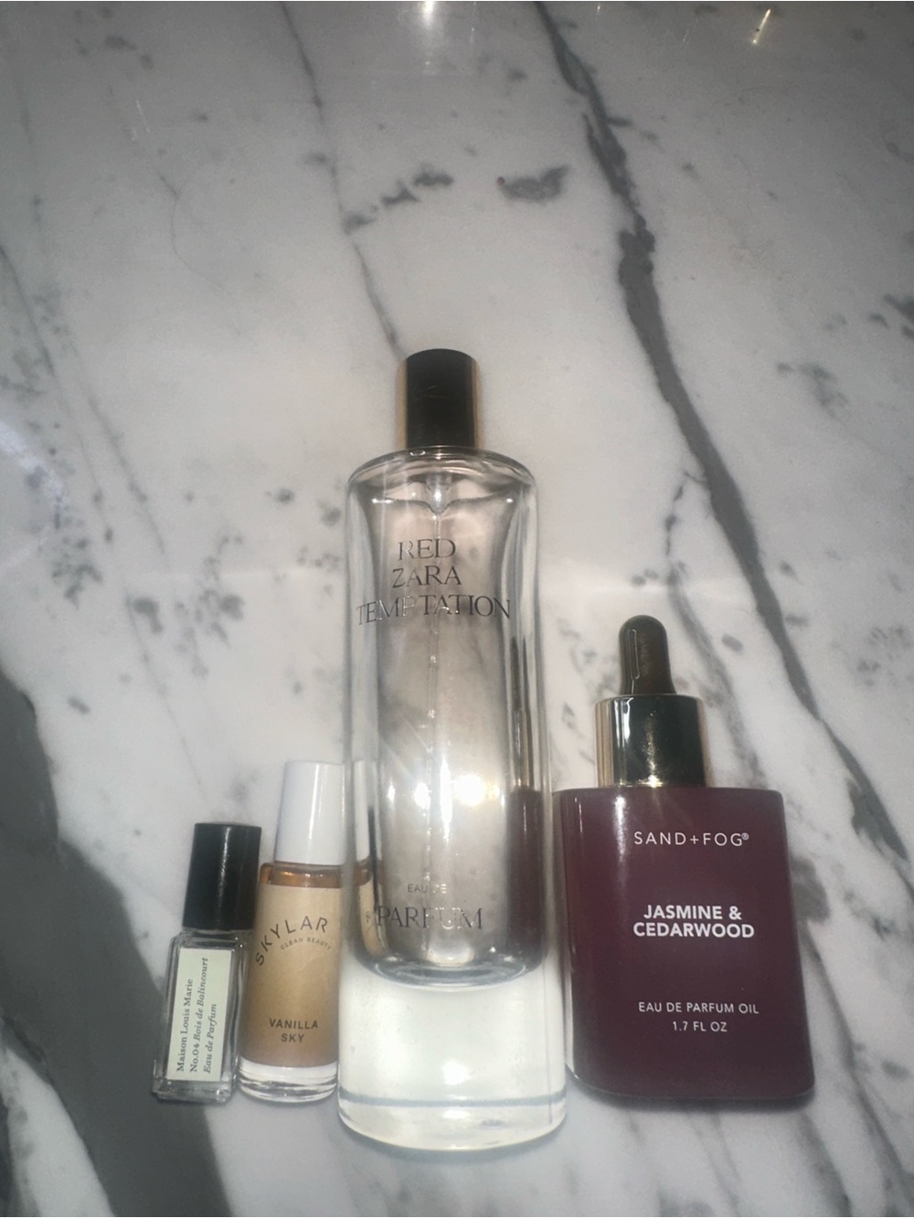 Perfume Bundle — Skylar, Maison Louis Marie, Zara, Sand + Fog